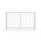 Mobile fence | 'Profi P' | without hook and eye